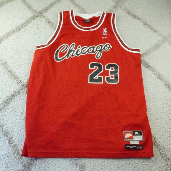 Nike Shirts Michael Jordan Jersey Adult Xl Red Nike 23 Chicago